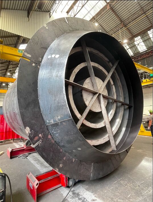 Manufacture of a custom-made Atmospheric vent silencers for a gas extraction site.