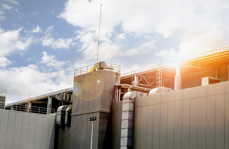Exhaust and air-conditioning ducts