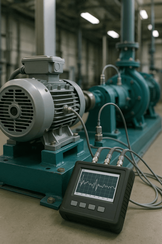 Vibration management systems for acoustic and mechanical protection of industrial plants