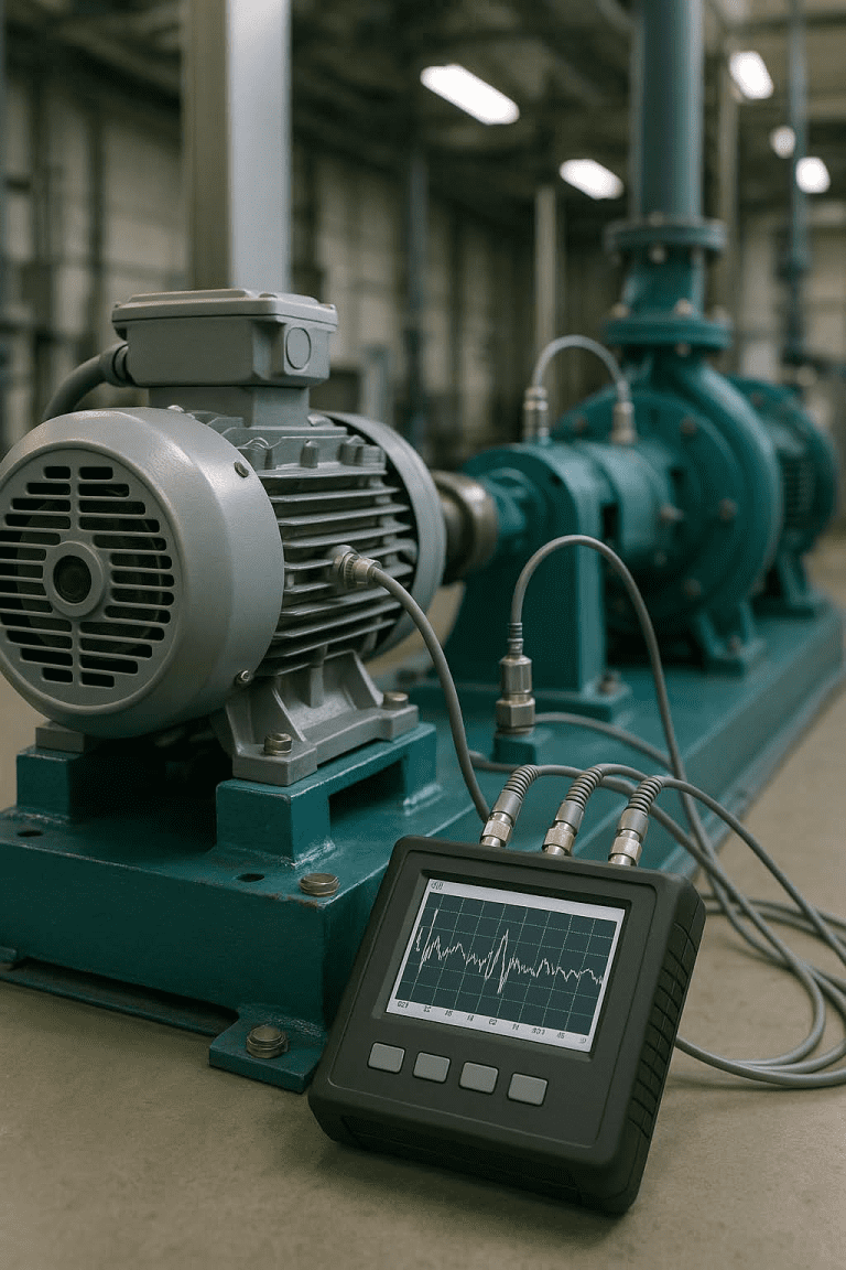 Vibration management systems for acoustic and mechanical protection of industrial plants