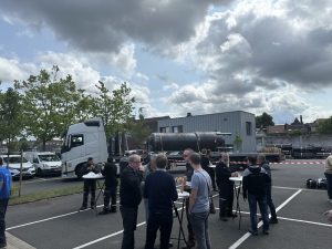 Moment de cohésion d’équipe lors d’un barbecue d’entreprise chez BOËT