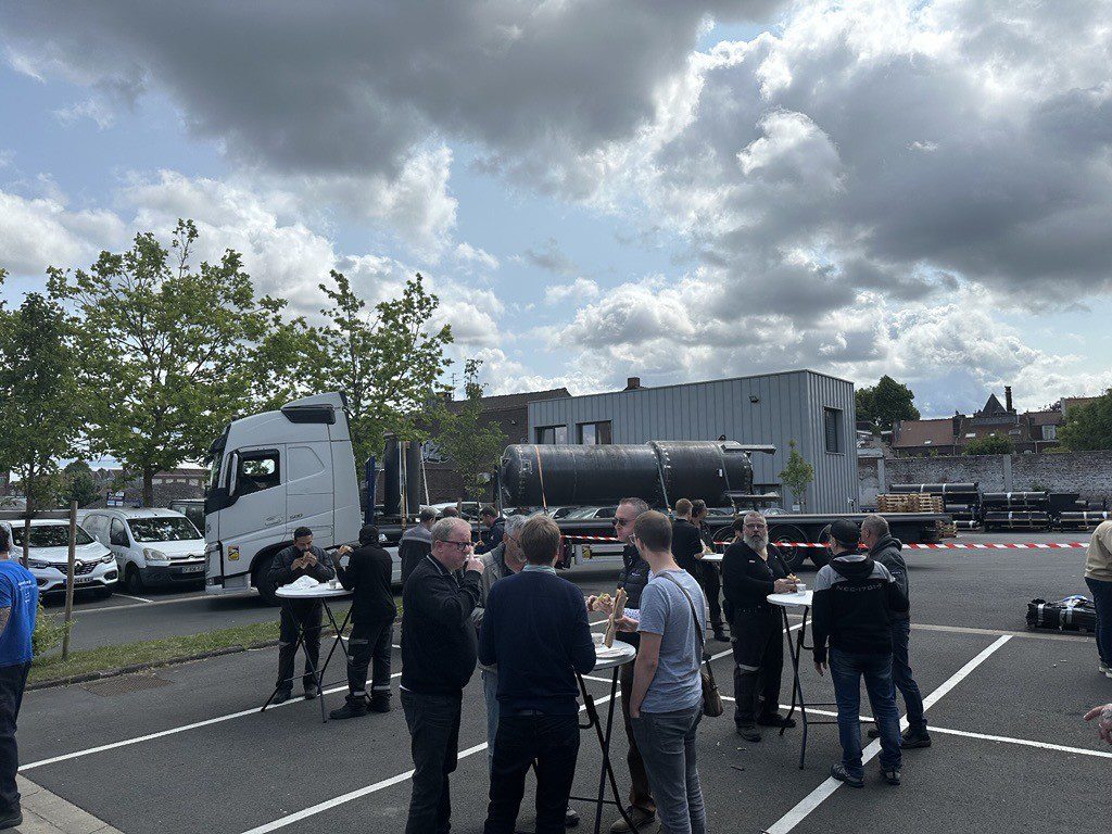 Moment de cohésion d’équipe lors d’un barbecue d’entreprise chez BOËT